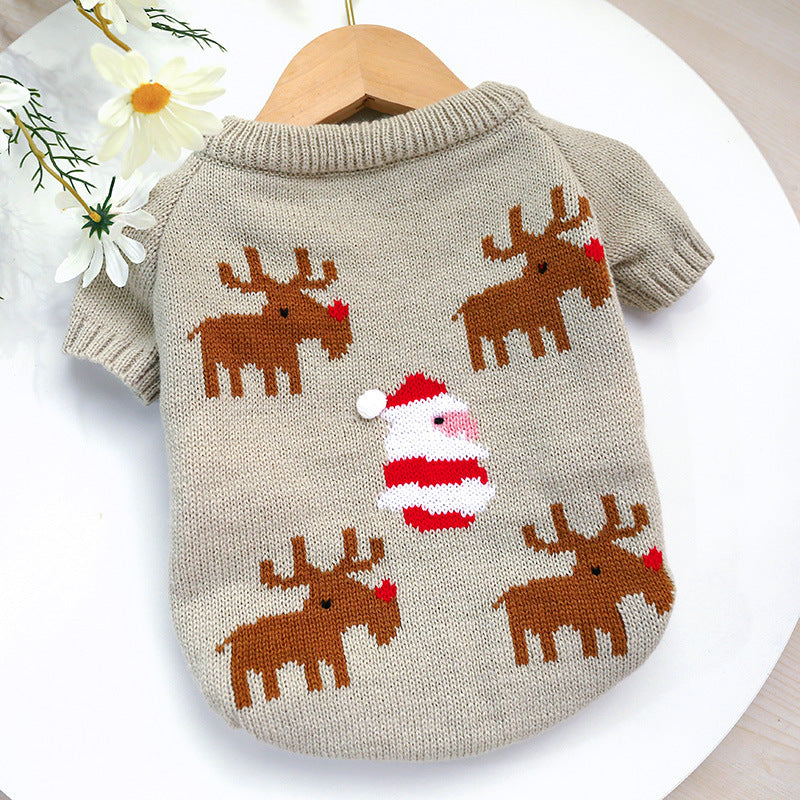 Pet christmas sweater