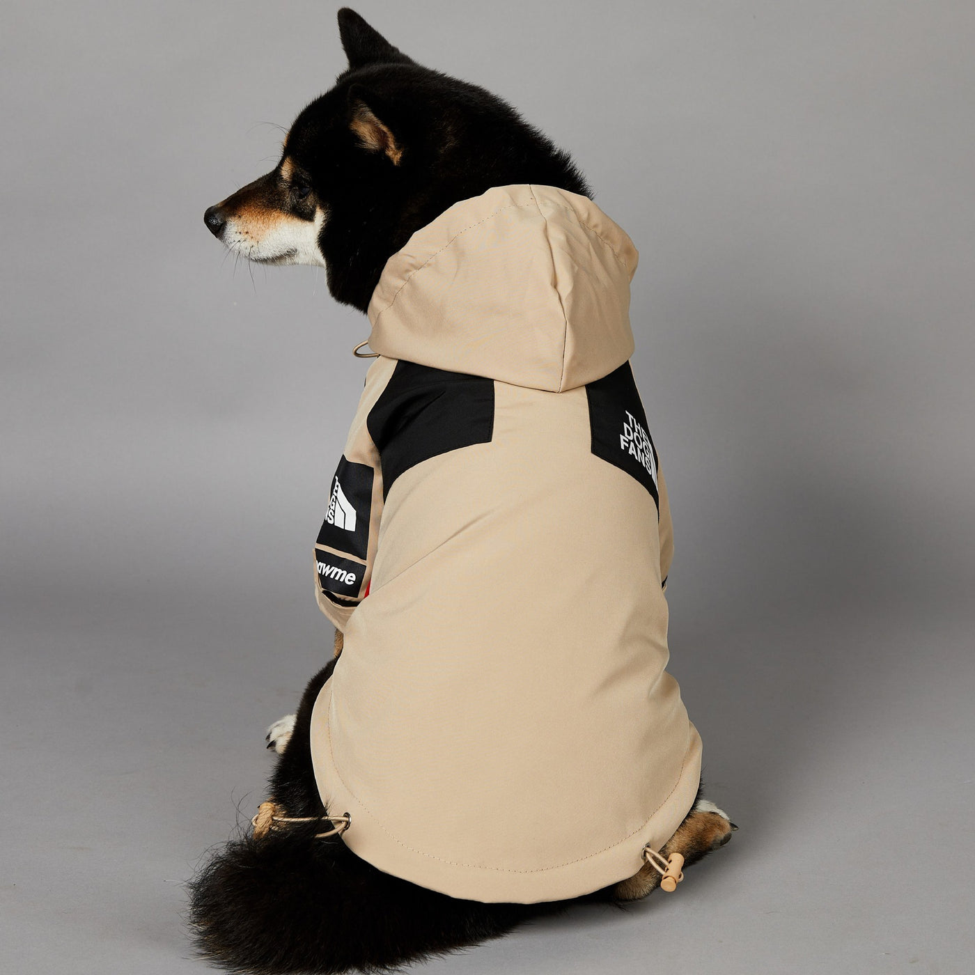 Khaki Dog Pet Shell Jacket