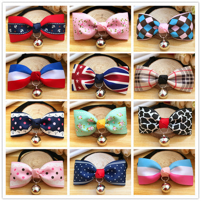 Pet dog bow tie Teddy cat bow tie