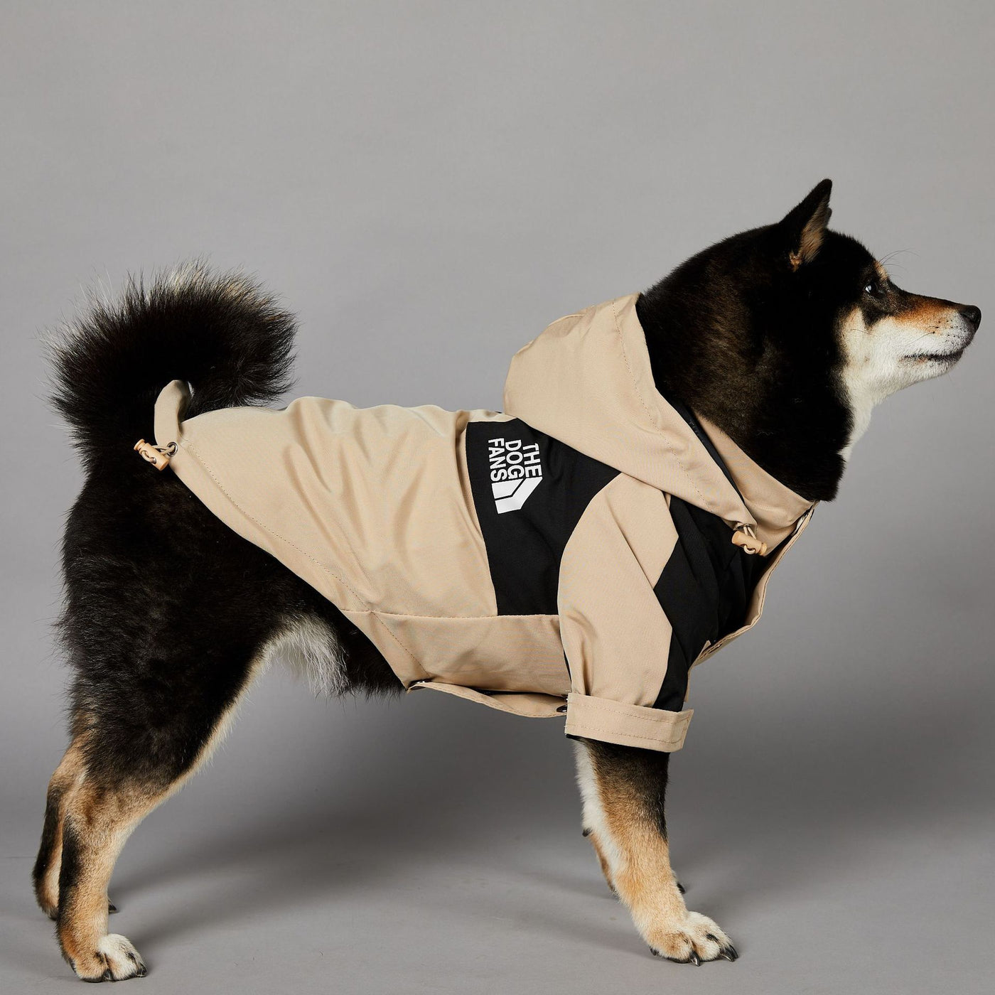 Khaki Dog Pet Shell Jacket